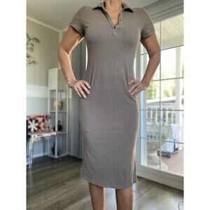 JAMES PERSE WOMEN's Shirt Midi Dress 2